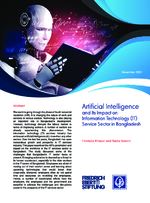 Artificial Intelligence and its impact on information technology (IT) service sector in Bangladesh